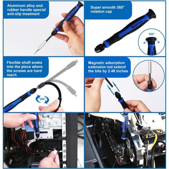 126 in1 Precision Screwdriver Set with 111 Bits Magnetic Driver Kit Professional - Picture 4 of 6